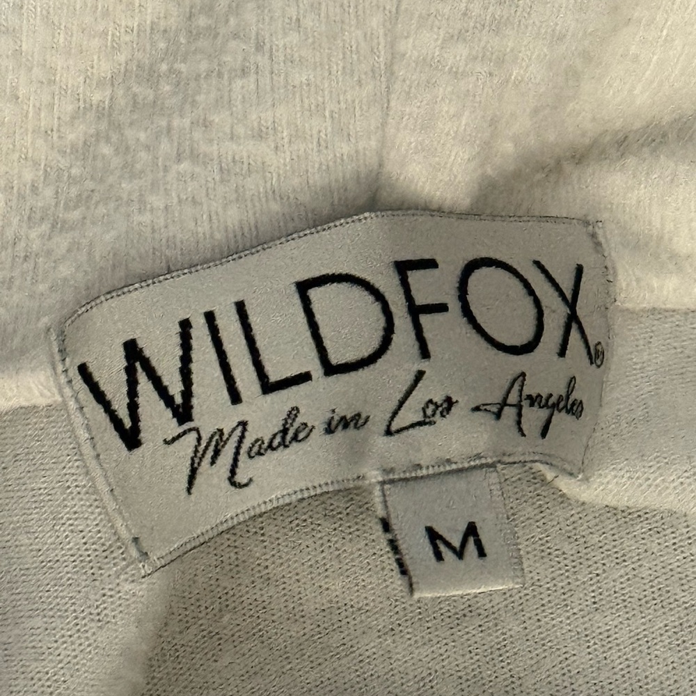 Wildfox Zip Up Hoodie ‘Driver, Take Me Somewhere Sunny' Graphic - Picture 4 of 4